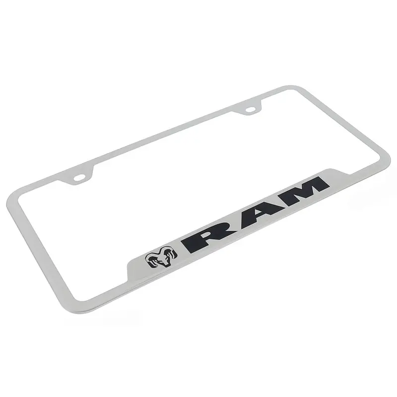 Dodge Ram License Plate Frame (Chrome) 2