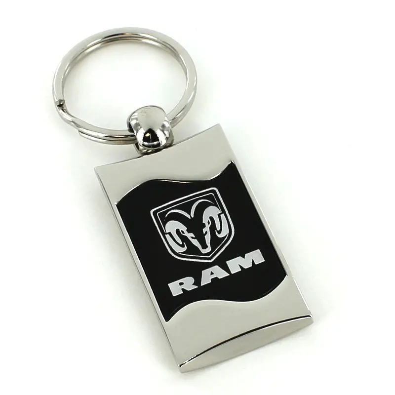 Dodge Ram Logo Stainless Steel Key Ring 5