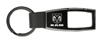 Dodge Ram Premier Carabiner Key Fob (Black) 1