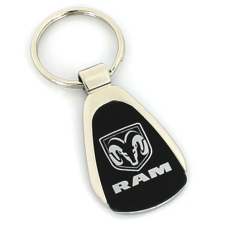Dodge Ram Tear Drop Key Ring 1