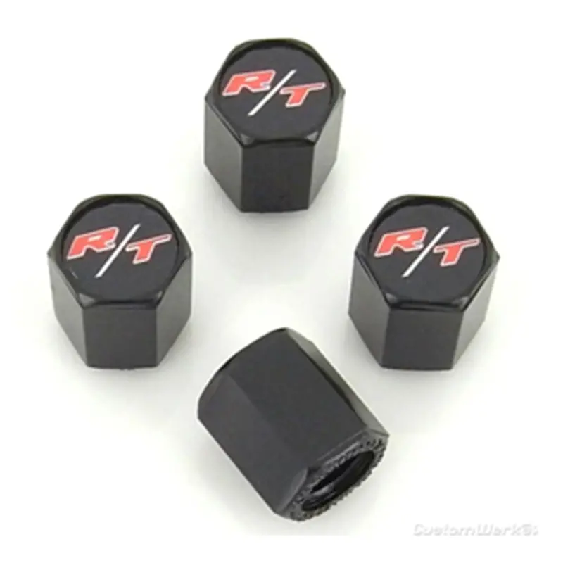 Dodge Rt Logo Tire Stem Valve Caps 2