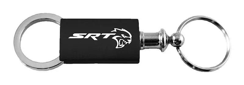 Dodge Srt Hellcat Valet Pull Apart Key Chain (Black) 1