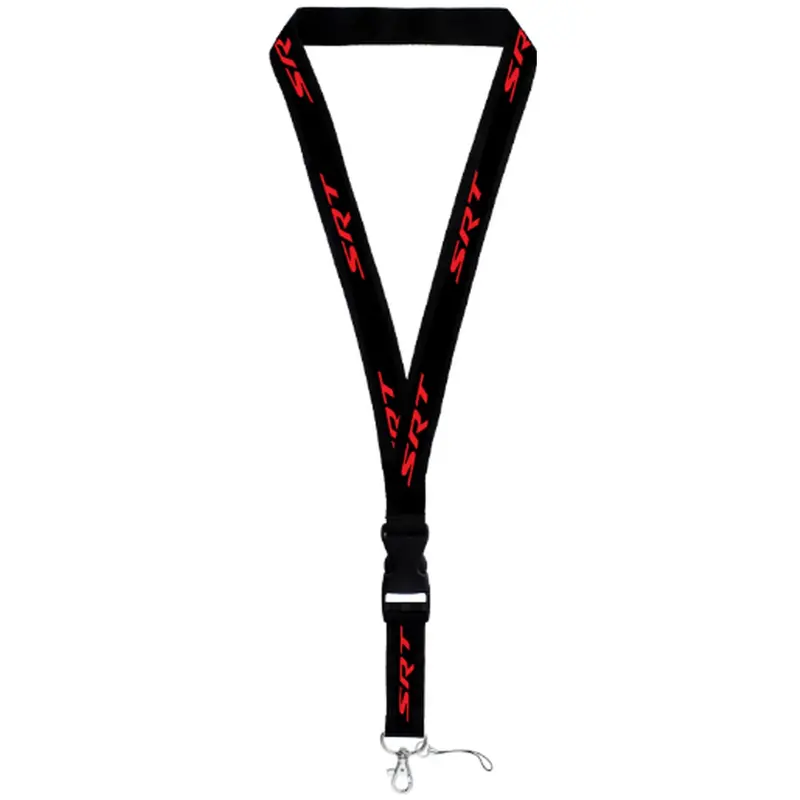 Dodge Srt Lanyard (Red On Black) 1