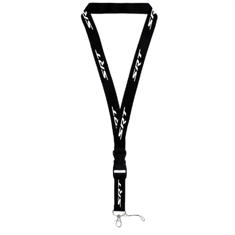 Dodge Srt Lanyard (White On Black) 1
