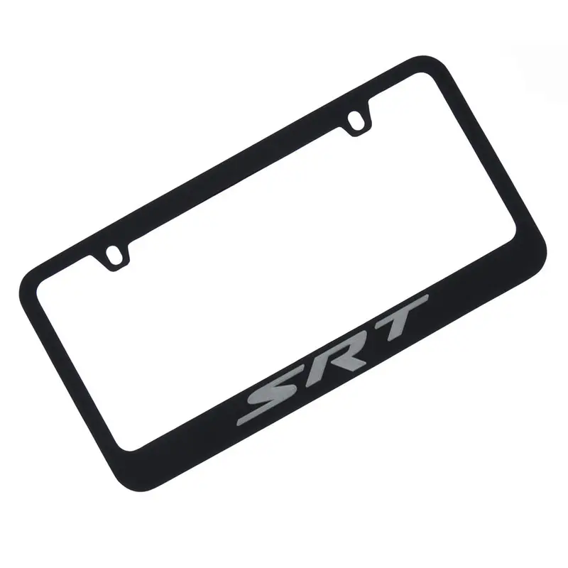 Dodge Srt License Plate Frame (Black) 1