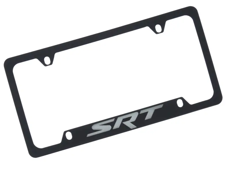 Dodge Srt License Plate Frame (Black) 1