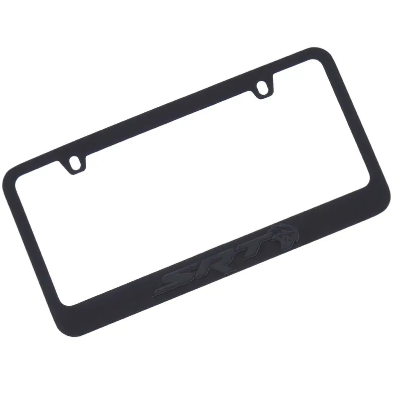 Dodge Srt License Plate Frame (Black) 1
