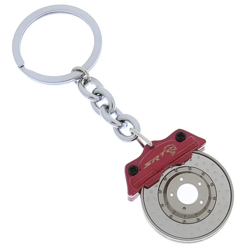 Dodge Srt Rotor Key Chain (Chrome) 1