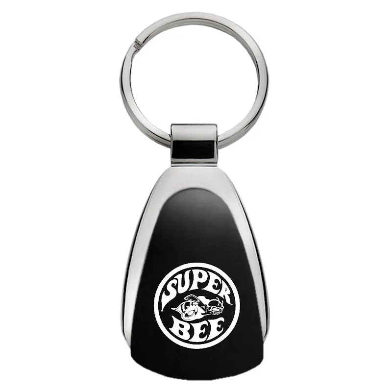 Dodge Super Bee Tear Drop Key Ring 2