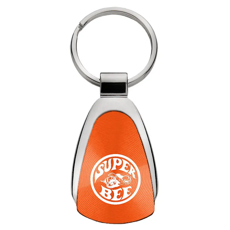 Dodge Super Bee Tear Drop Key Ring 2