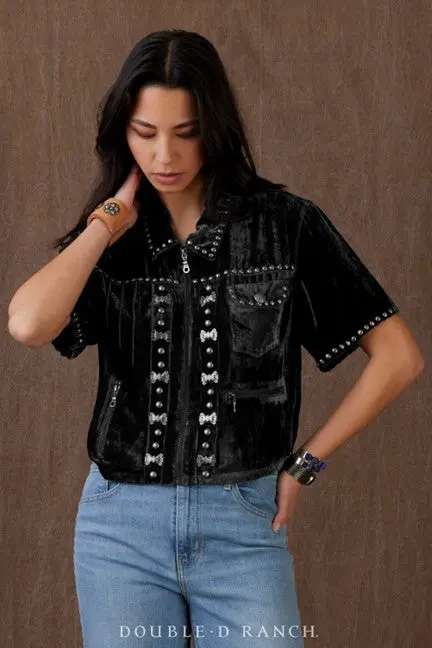 Double D Ranchwear Black Coyote Weed Jacket 1