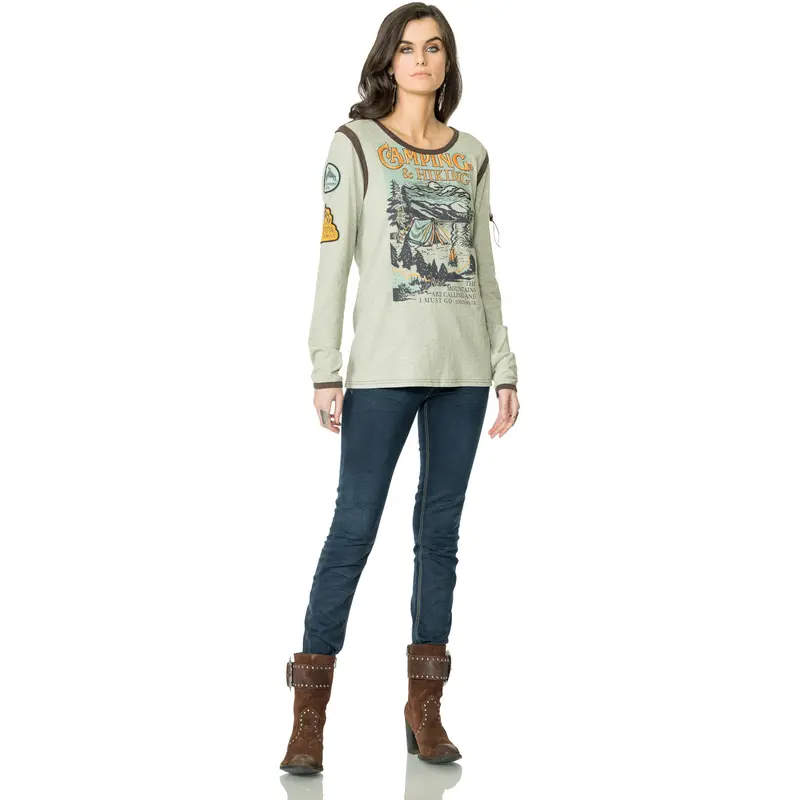 Double D Ranchwear Camping & Hiking Tee 1