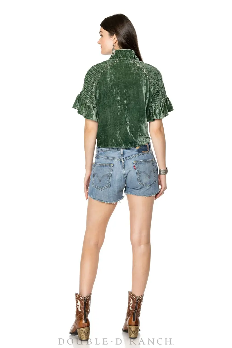 Double D Ranchwear Lucky Shamrock Canter Top 2