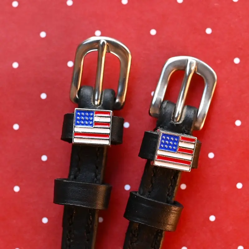 Dreamers & Schemers America Spur Straps 1