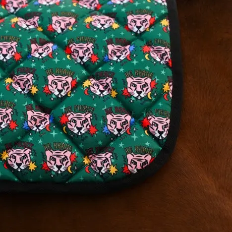 Dreamers & Schemers Be Brave Saddle Pad 2