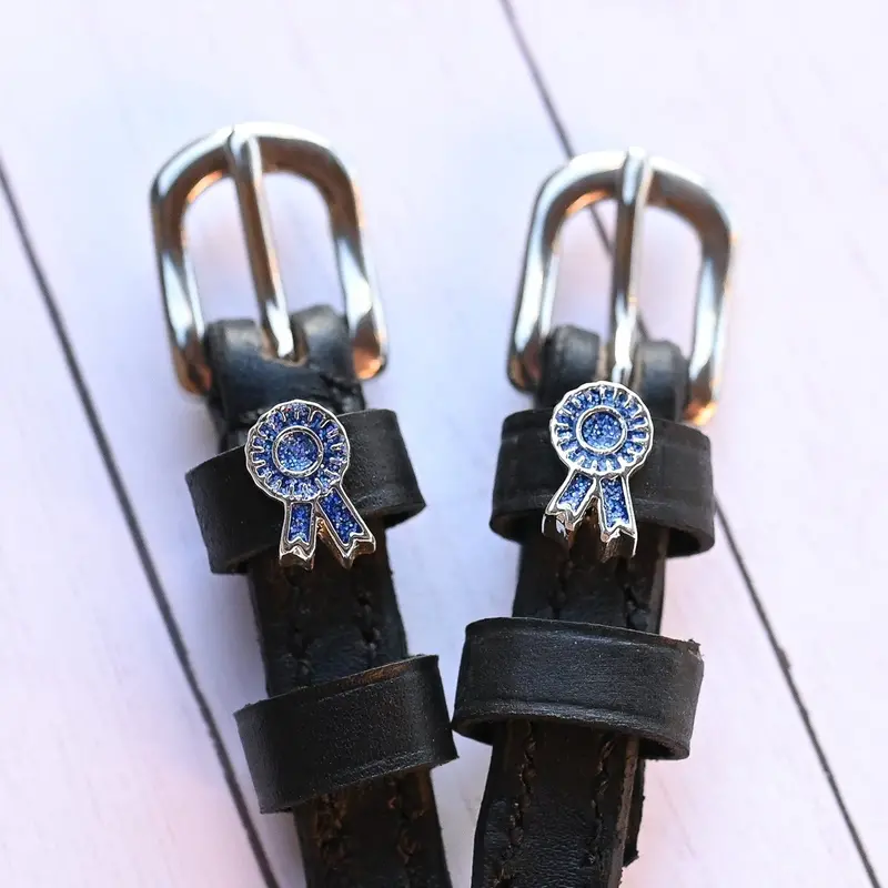 Dreamers & Schemers Blue Ribbon Spur Straps 1
