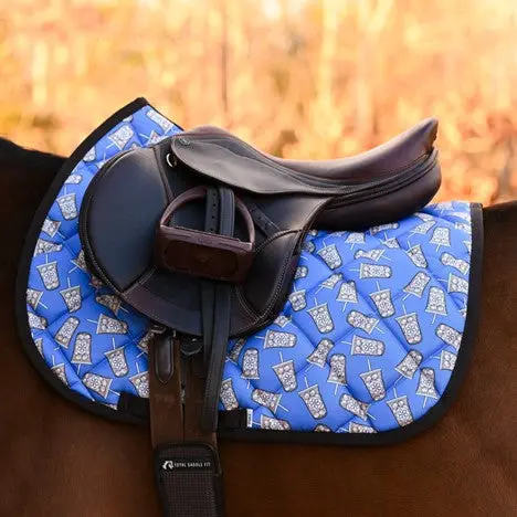 Dreamers & Schemers Cold Brew Saddle Pad 1