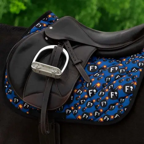 Dreamers & Schemers F Bomb Saddle Pad 2