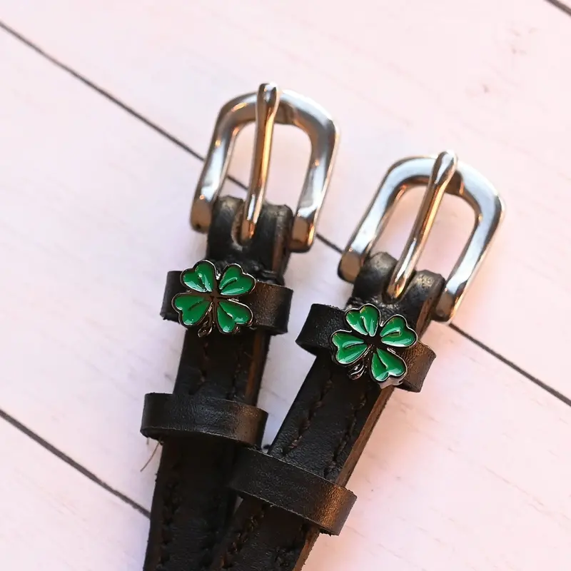 Dreamers & Schemers Four Leaf Clover Spur Strap 1