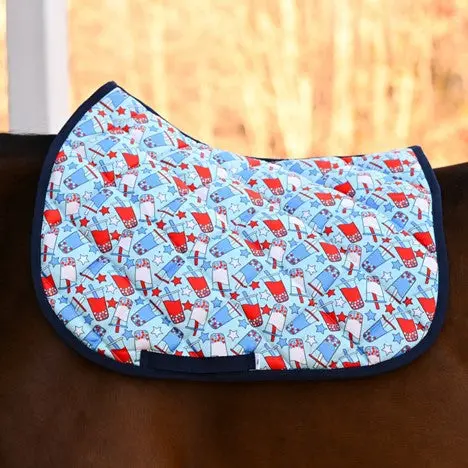 Dreamers & Schemers Holiday The 4Th Saddle Pad 2