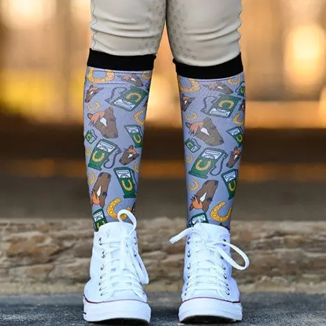 Dreamers & Schemers Horse Power Pair And A Spare Socks 1