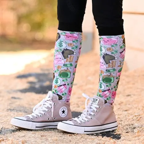 Dreamers & Schemers Horse Show Vacay Pair And A Spare Socks 1