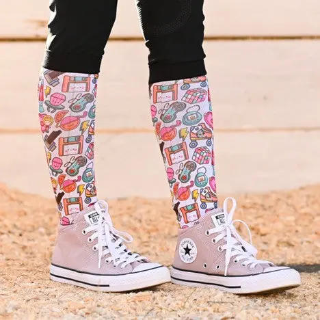 Dreamers & Schemers Old School Toys Pair And A Spare Socks 2