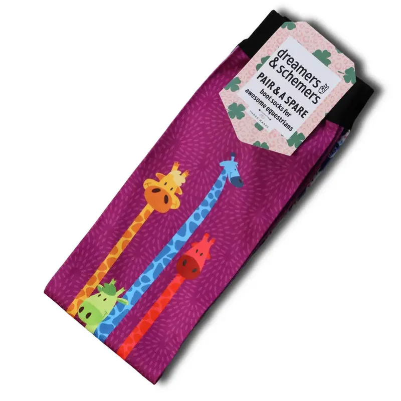 Dreamers & Schemers Pair And A Spare Boot Socks 15