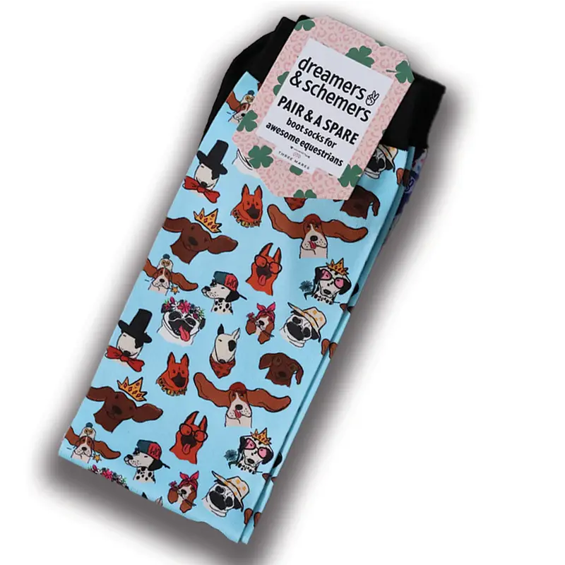 Dreamers & Schemers Pair And A Spare Boot Socks 20