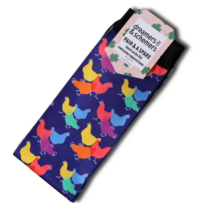 Dreamers & Schemers Pair And A Spare Boot Socks 21