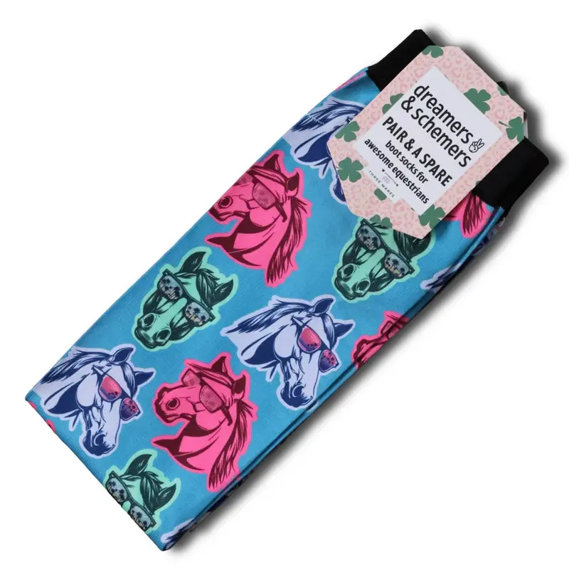 Dreamers & Schemers Pair And A Spare Boot Socks 23