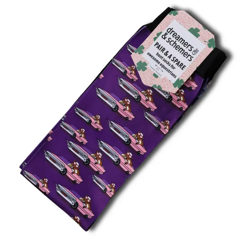 Dreamers & Schemers Pair And A Spare Boot Socks 24