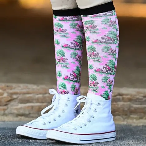Dreamers & Schemers Pink Pony Mac Tally Ho Pair And A Spare Socks 2