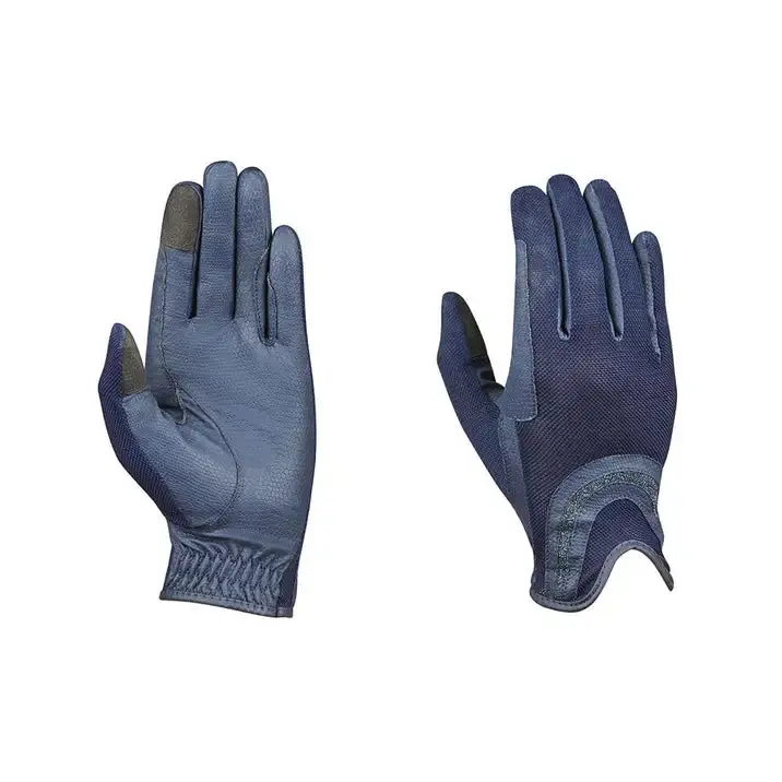 Dublin Glitter Mesh Back Pull-On Riding Gloves