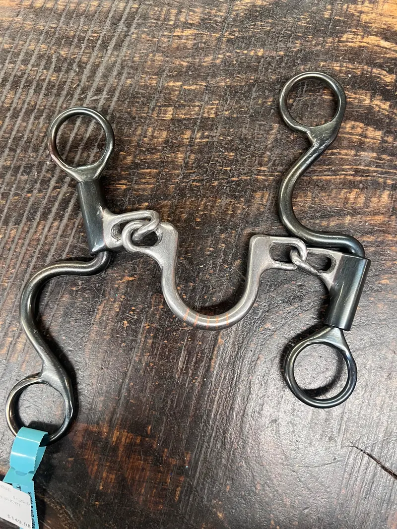 Dutton Ported Chain Short Cavalry Bit 1