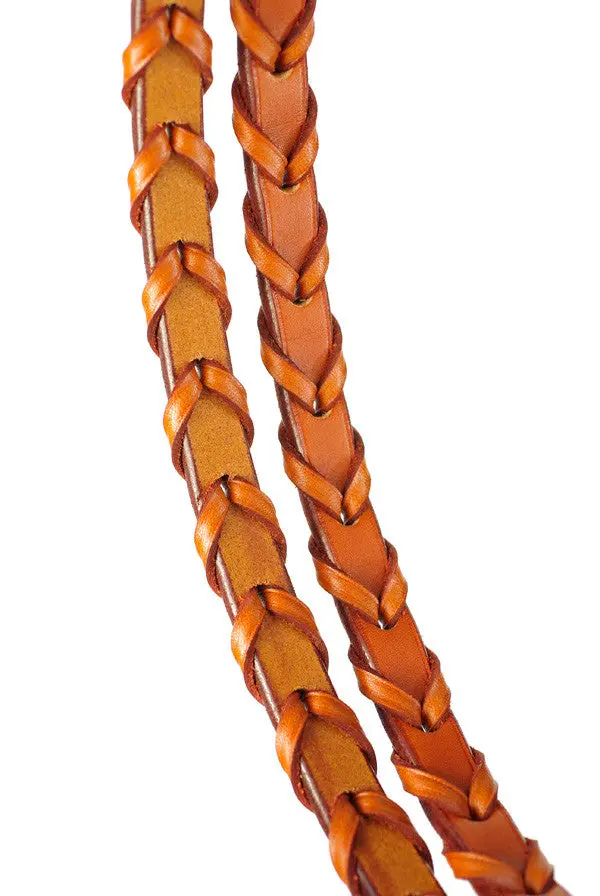 Edgewood Fancy Stitched Raised Laced Reins 2