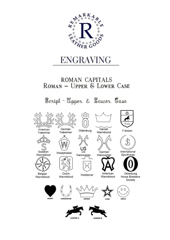 Elegant Halter Nameplate 3