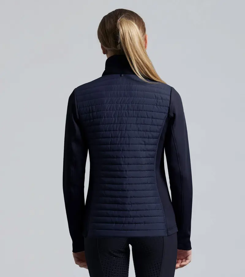 Elena Ladies Hybrid Technical Riding Jacket Navy 3