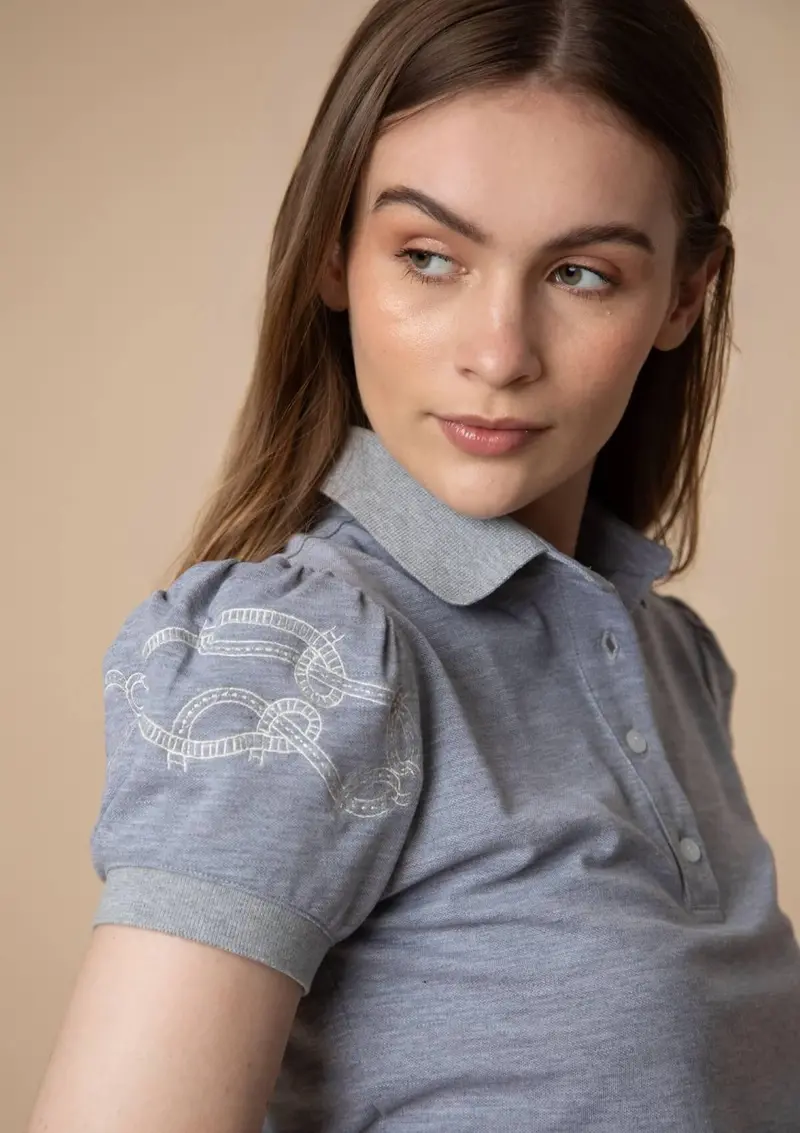 Elise Polo | Short Sleeves Embroidered 1