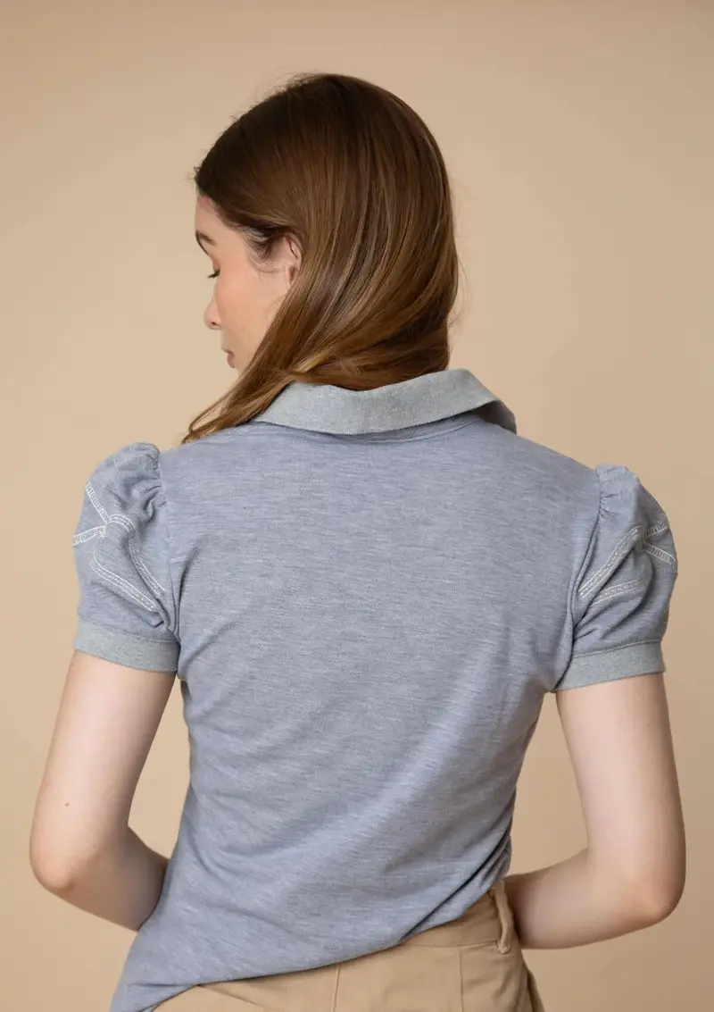 Elise Polo | Short Sleeves Embroidered 4