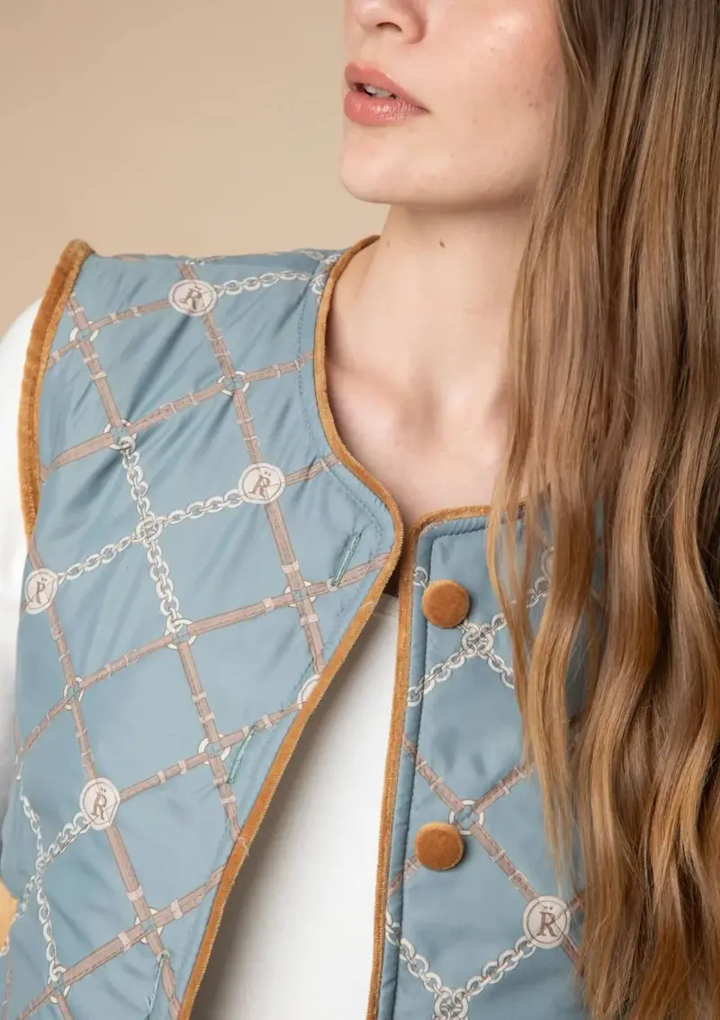 Élora Barn Vest | Beltina Print 1