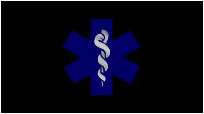 Emt Lazer-Tag Acrylic License Plate (Black) 1