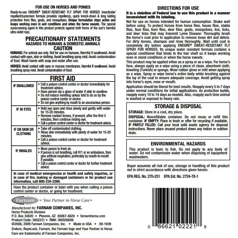 Endure Fly Repellent 2
