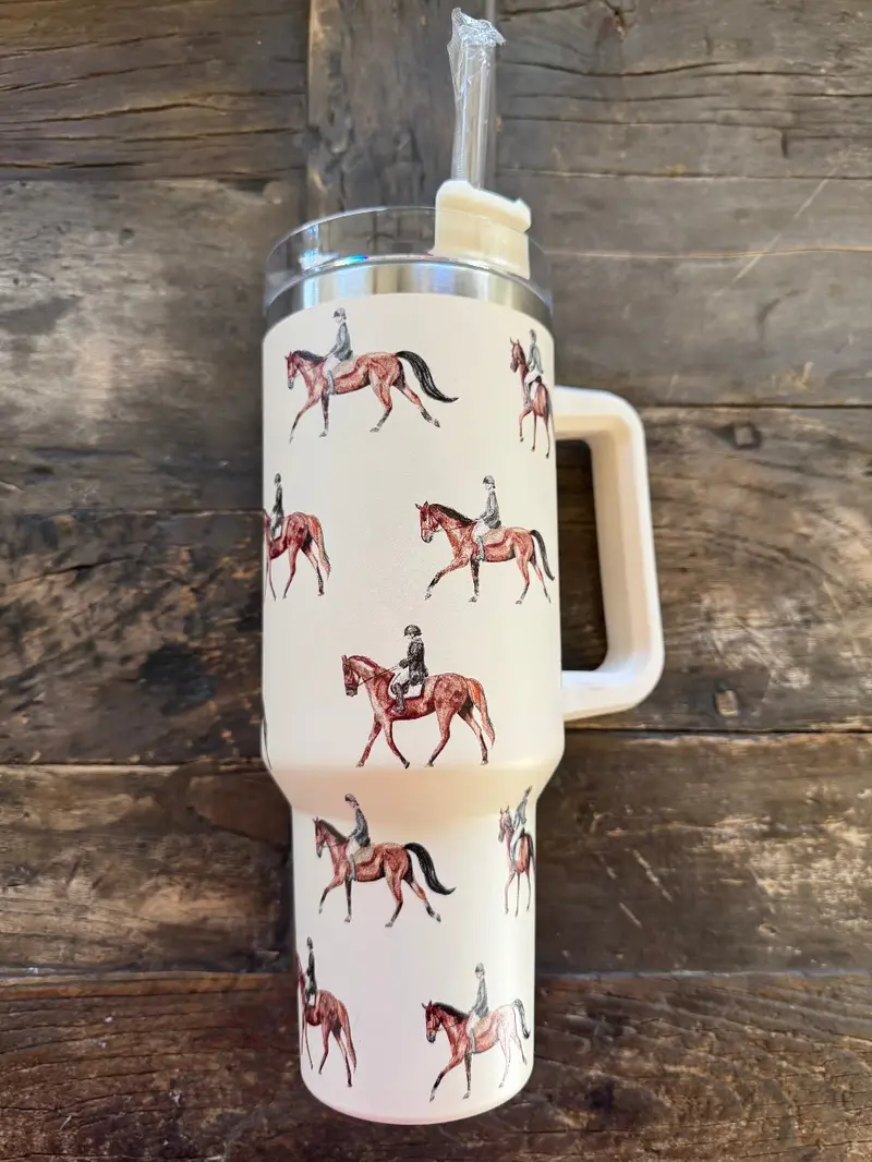 English Rider Tumbler (40 Oz) 1