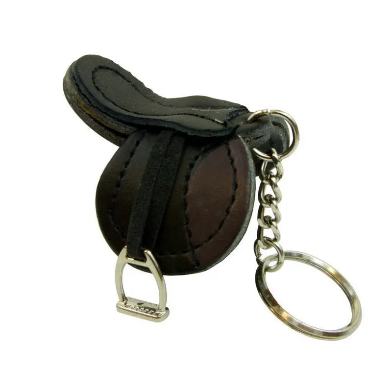 English Saddle Key Chain 1