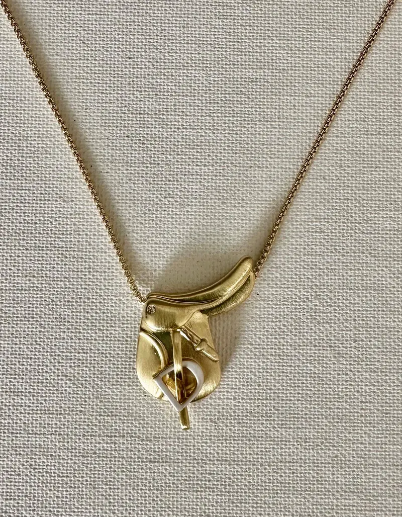 English Saddle Necklace 2