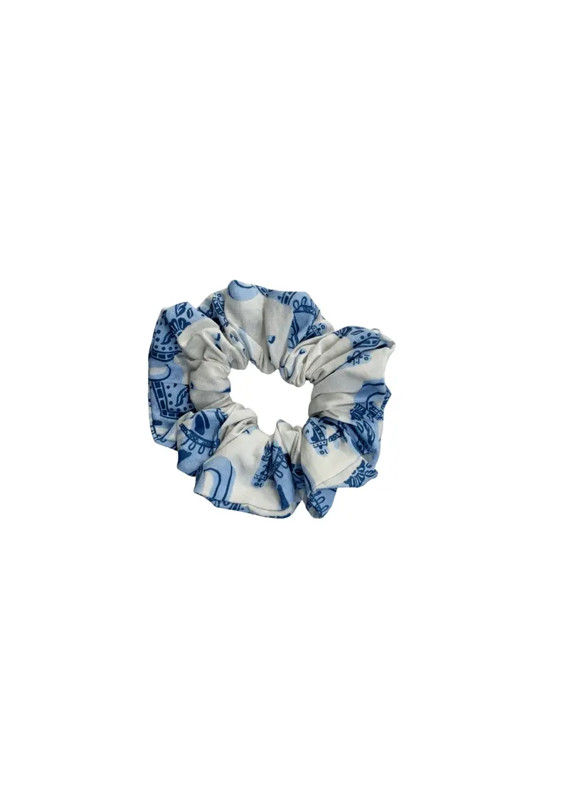 Equestrian Cotton Scrunchie 1
