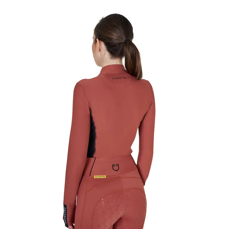 Equestro Ladies Long Sleeve Technical Training Shirt 2