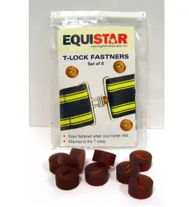 Equi-Essentials T Lock Rubber Surcingle Rings 1