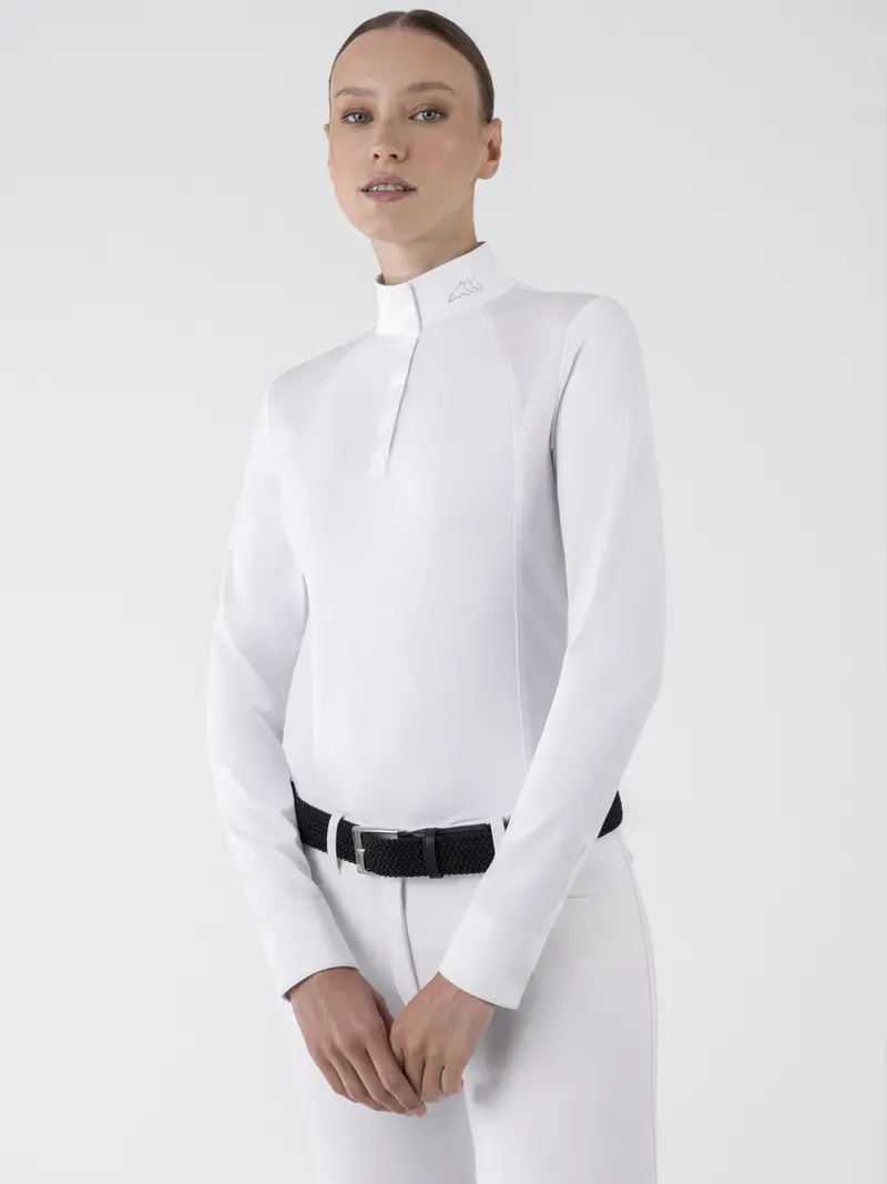 Equiline New Ghitak Women's Long Sleeve Show Shirt 1